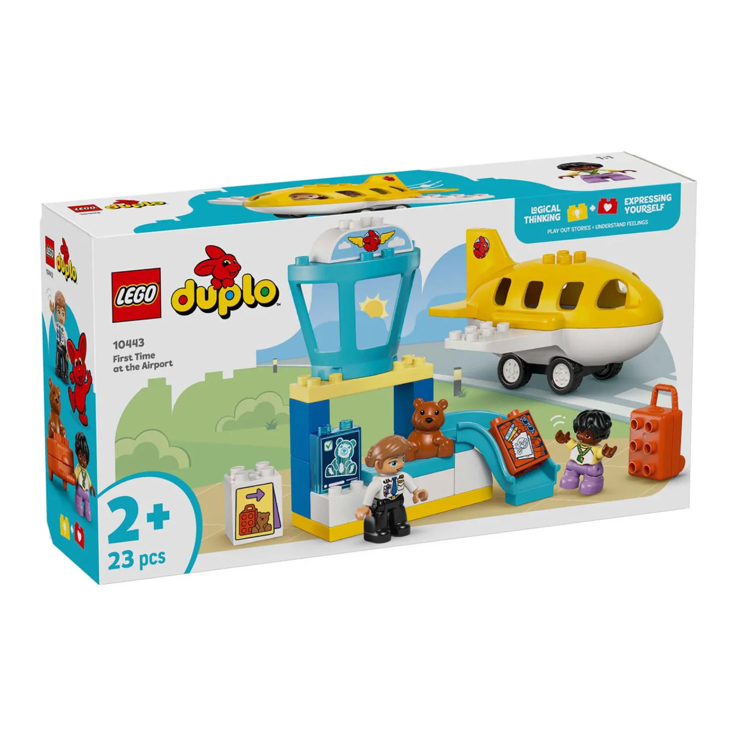 LEGO DUPLO 10443 Voor Het Eerst Op Het Vliegveld