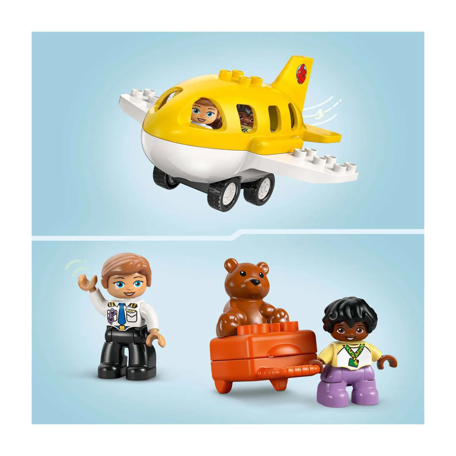 LEGO DUPLO 10443 Voor Het Eerst Op Het Vliegveld