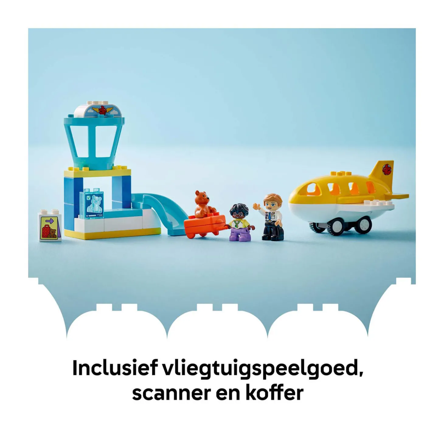 LEGO DUPLO 10443 Voor Het Eerst Op Het Vliegveld