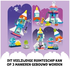 LEGO DUPLO Town 10422 3-In-1 Ruimteavontuur