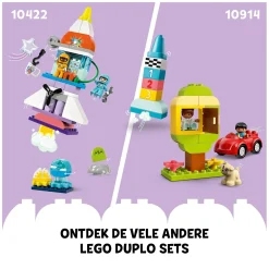 LEGO DUPLO Town 10422 3-In-1 Ruimteavontuur