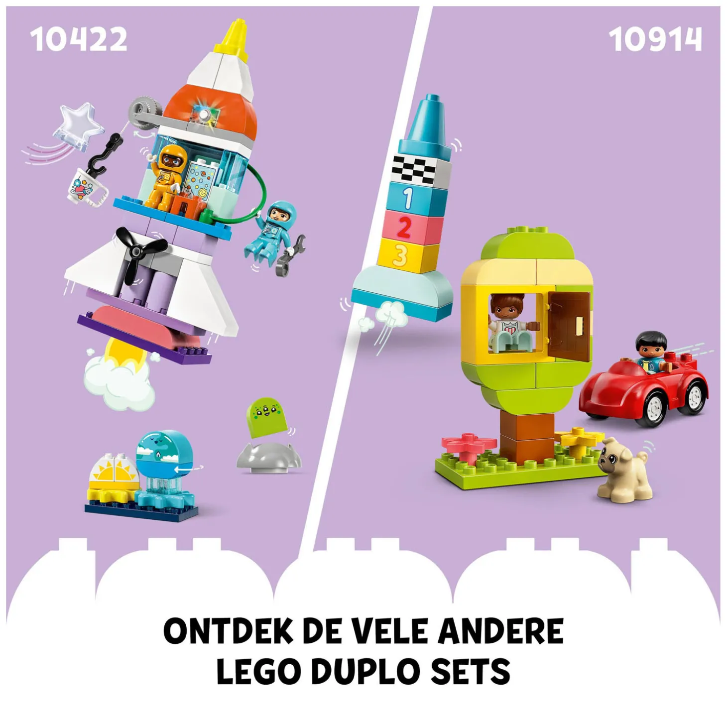 LEGO DUPLO Town 10422 3-In-1 Ruimteavontuur