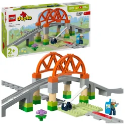 LEGO DUPLO Town 10426 Treinbrug en Rails Uitbreidingsset