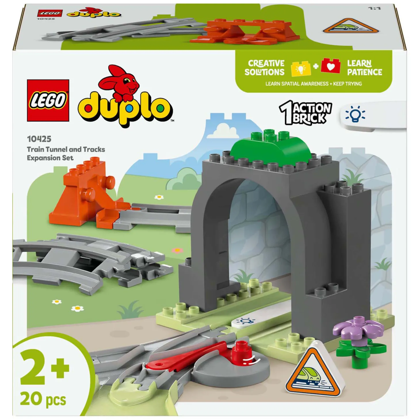 LEGO DUPLO Town 10425 Treintunnel en Rails Uitbreidingsset