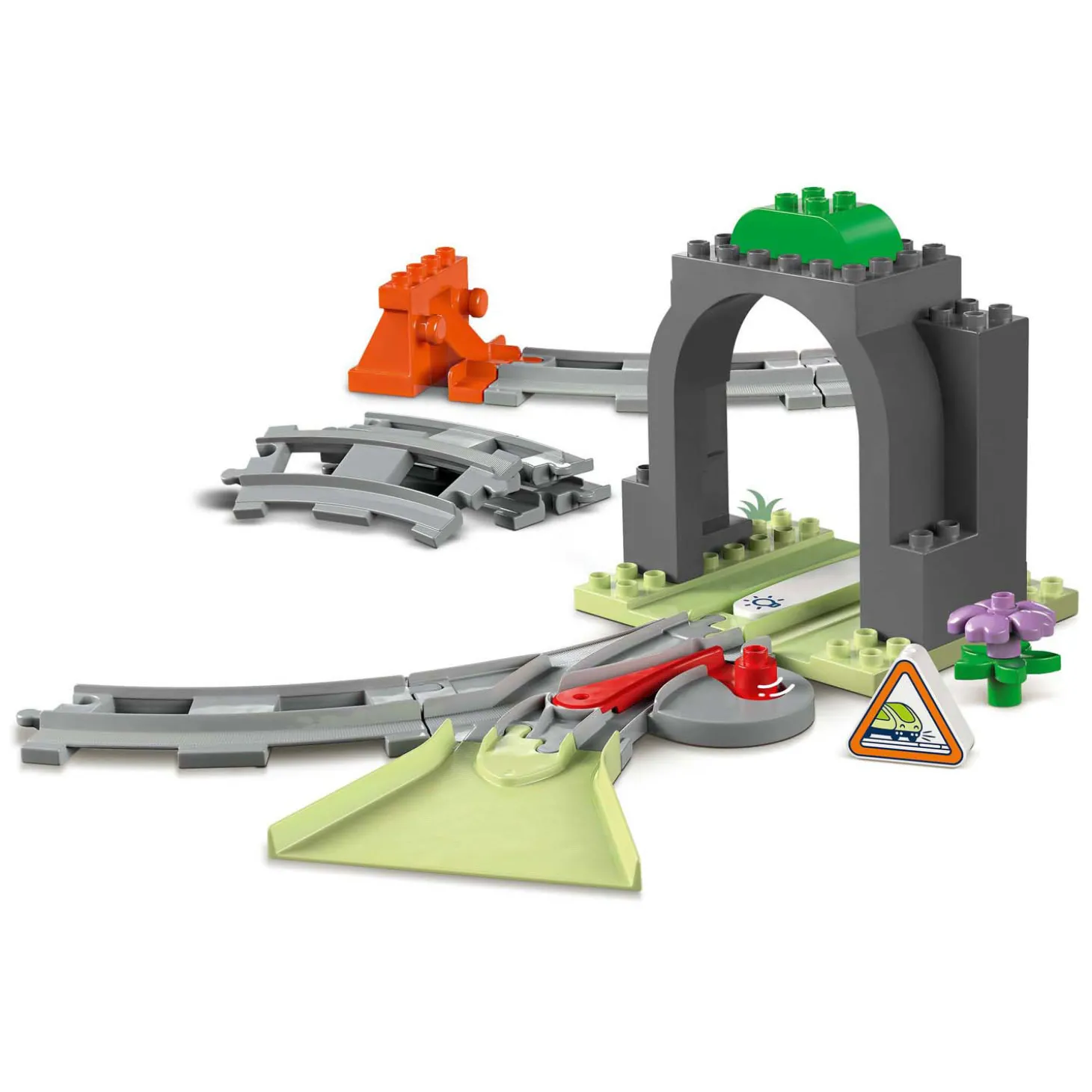 LEGO DUPLO Town 10425 Treintunnel en Rails Uitbreidingsset