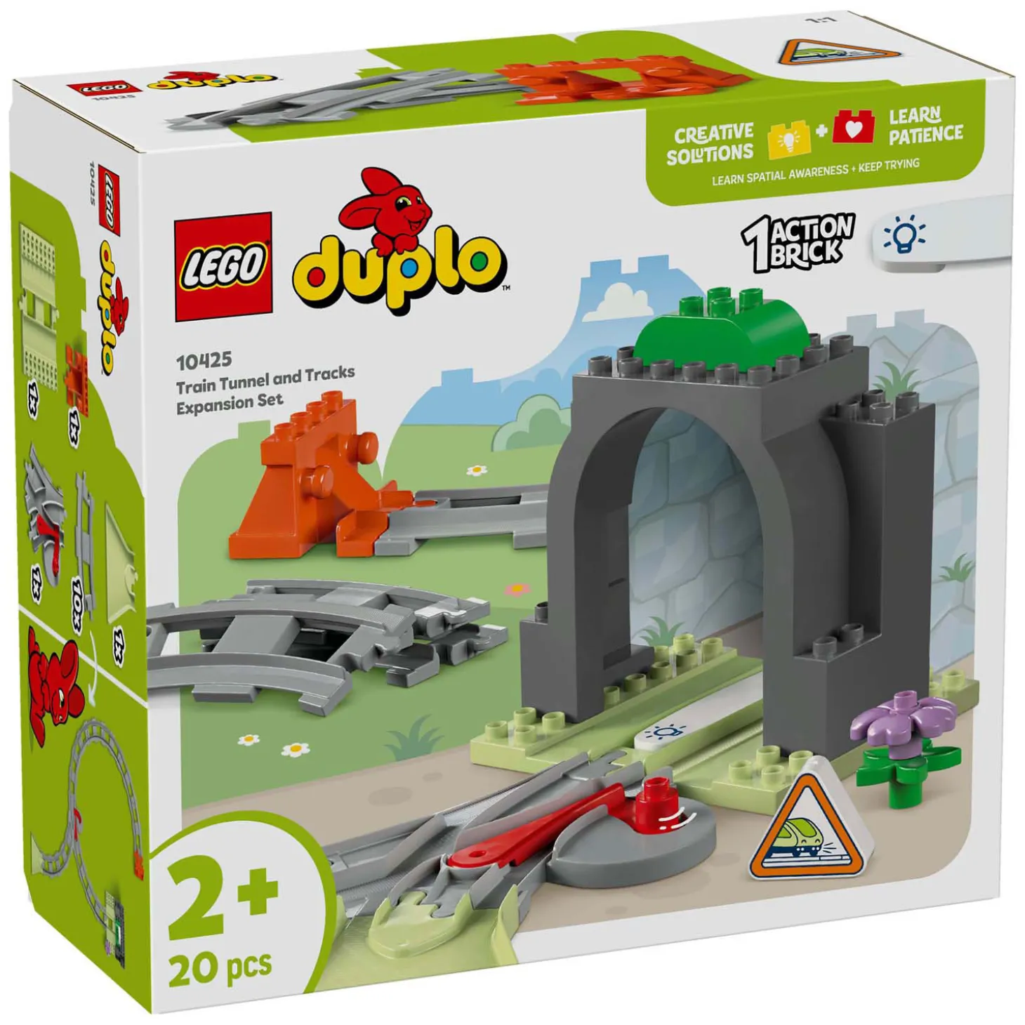 LEGO DUPLO Town 10425 Treintunnel en Rails Uitbreidingsset