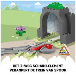 LEGO DUPLO Town 10425 Treintunnel en Rails Uitbreidingsset