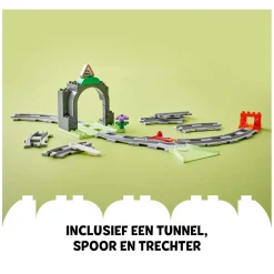 LEGO DUPLO Town 10425 Treintunnel en Rails Uitbreidingsset