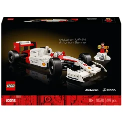 LEGO ICONS 10330 McLaren MP4/4 en Ayrton Senna