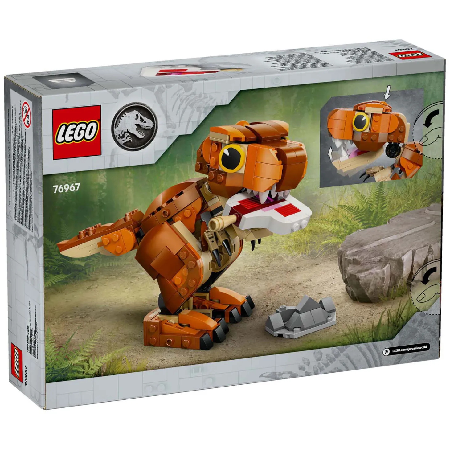 LEGO Jurassic World 76967 Kleine Eetster: T. Rex