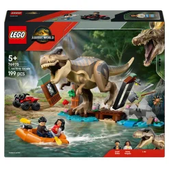 LEGO Jurassic World 76975 T. rex Rivierontsnapping