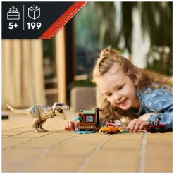 LEGO Jurassic World 76975 T. rex Rivierontsnapping