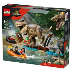 LEGO Jurassic World 76975 T. rex Rivierontsnapping