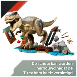 LEGO Jurassic World 76975 T. rex Rivierontsnapping