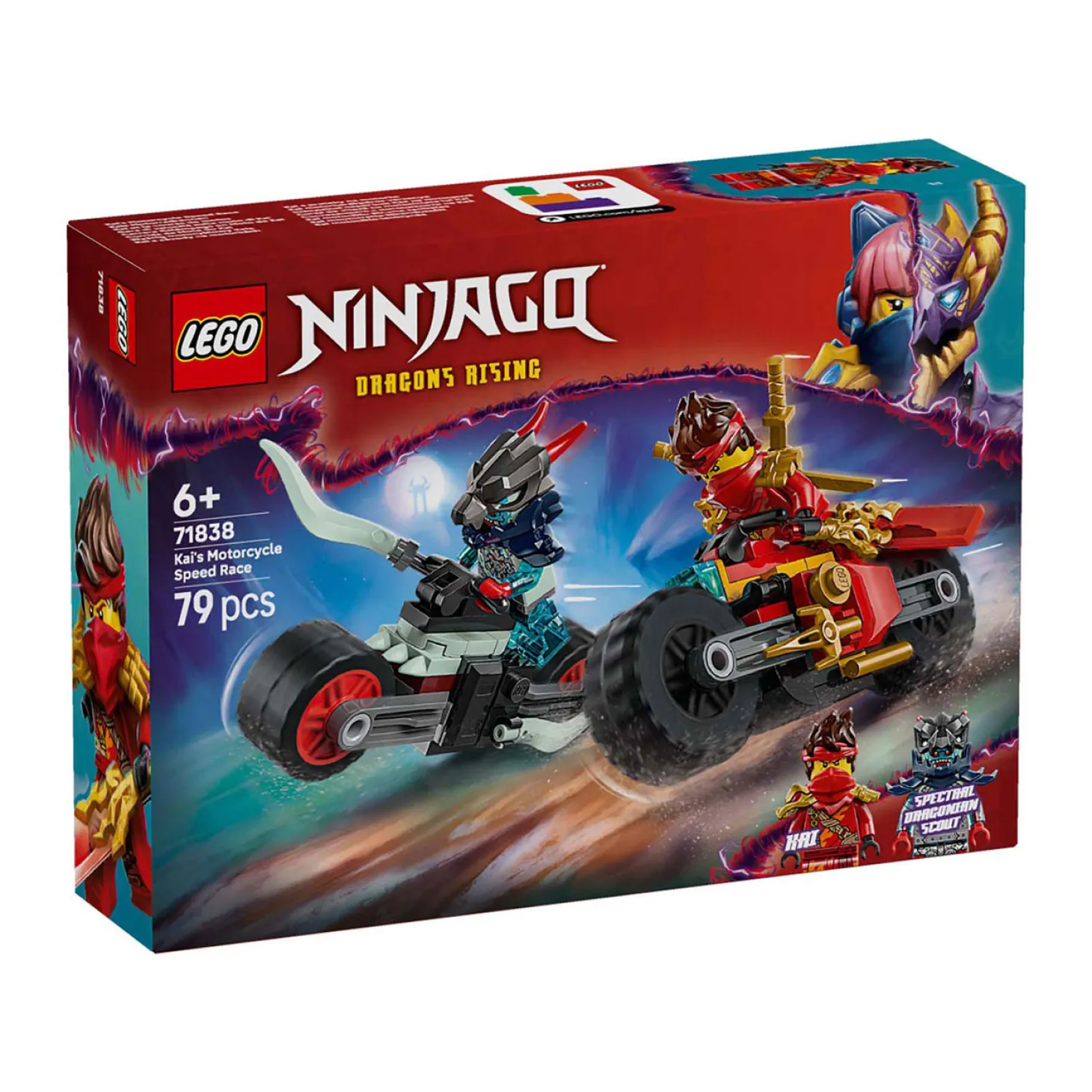LEGO Ninjago 71838 Kai's Motorrace