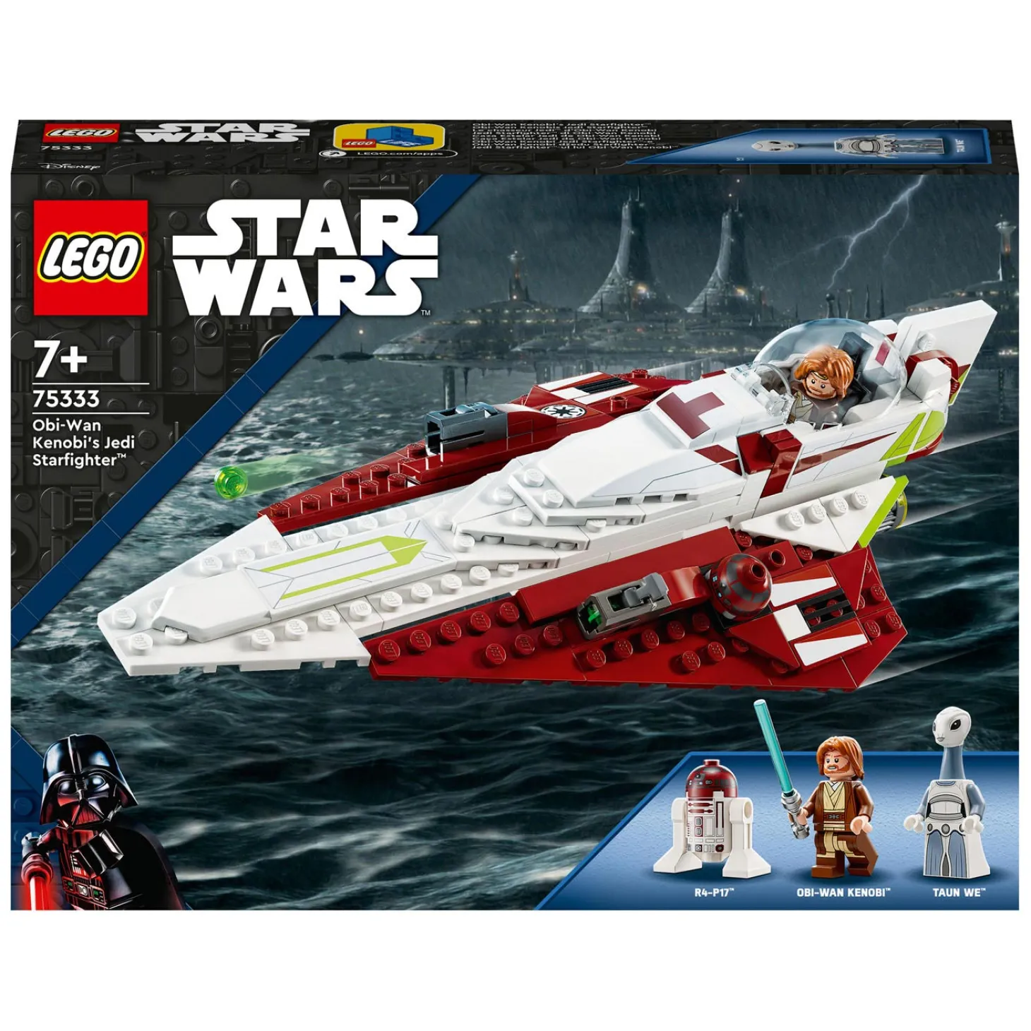 LEGO Star Wars 75333 De Jedi Starfighter Obi-Wan Kenobi