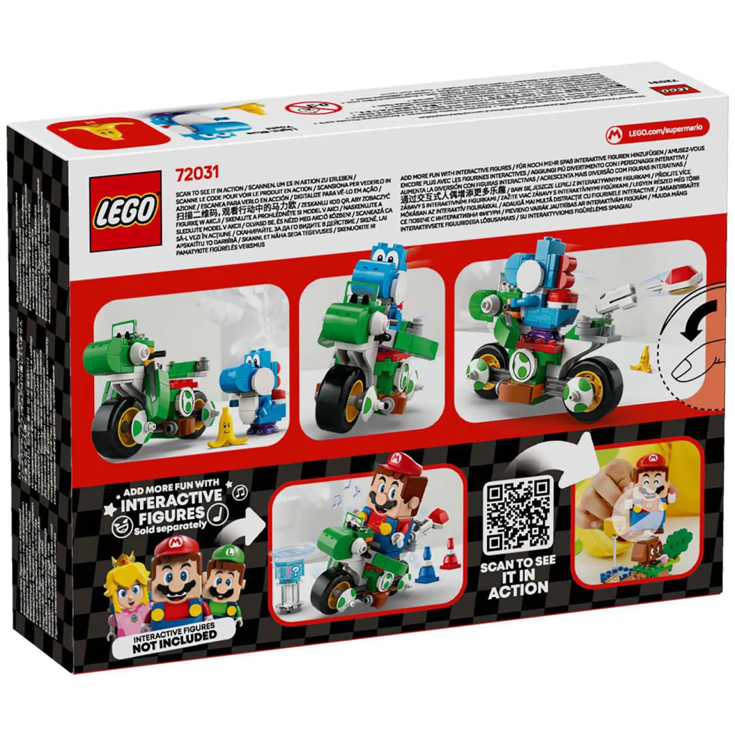 LEGO Super Mario 72031 Mario Kart Yoshi-Crosser