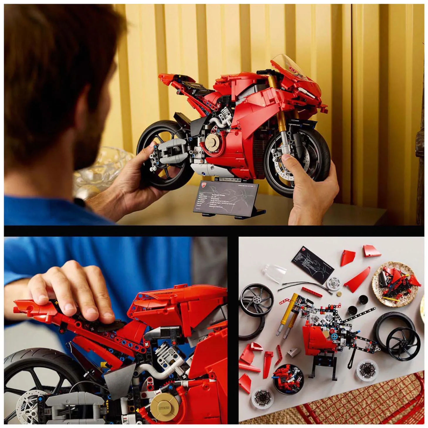 LEGO Technic 42202 Ducati Panigale V4 S Motor