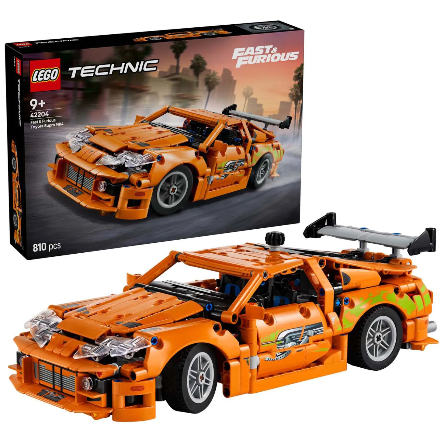 LEGO Technic 42204 Fast and Furious Toyota Supra MK4