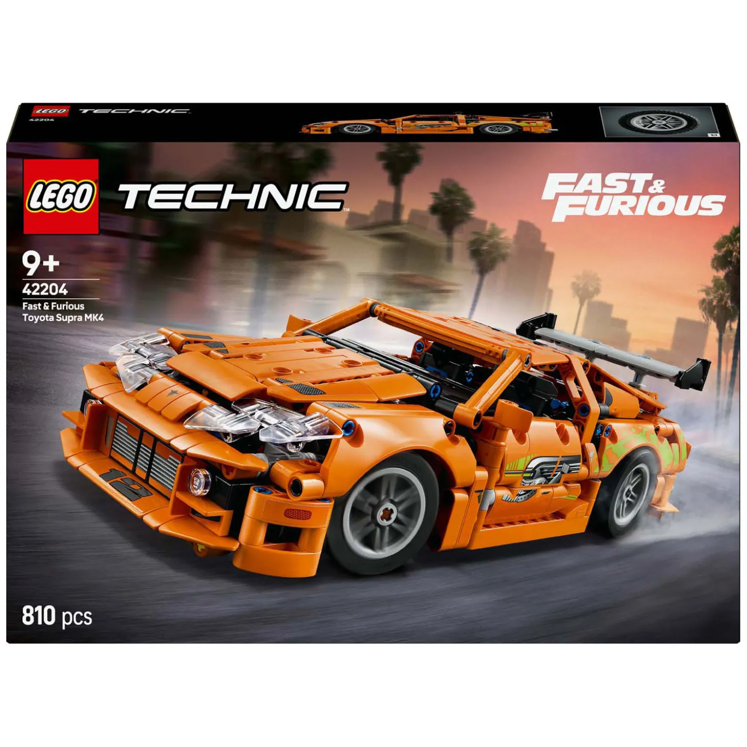 LEGO Technic 42204 Fast and Furious Toyota Supra MK4