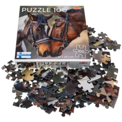 Legpuzzel Horses in Love, 100st.