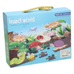 Legpuzzel Insecten Wereld, 63st.