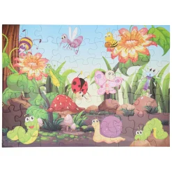 Legpuzzel Insecten Wereld, 63st.