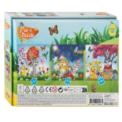 Legpuzzel Pasen 3in1