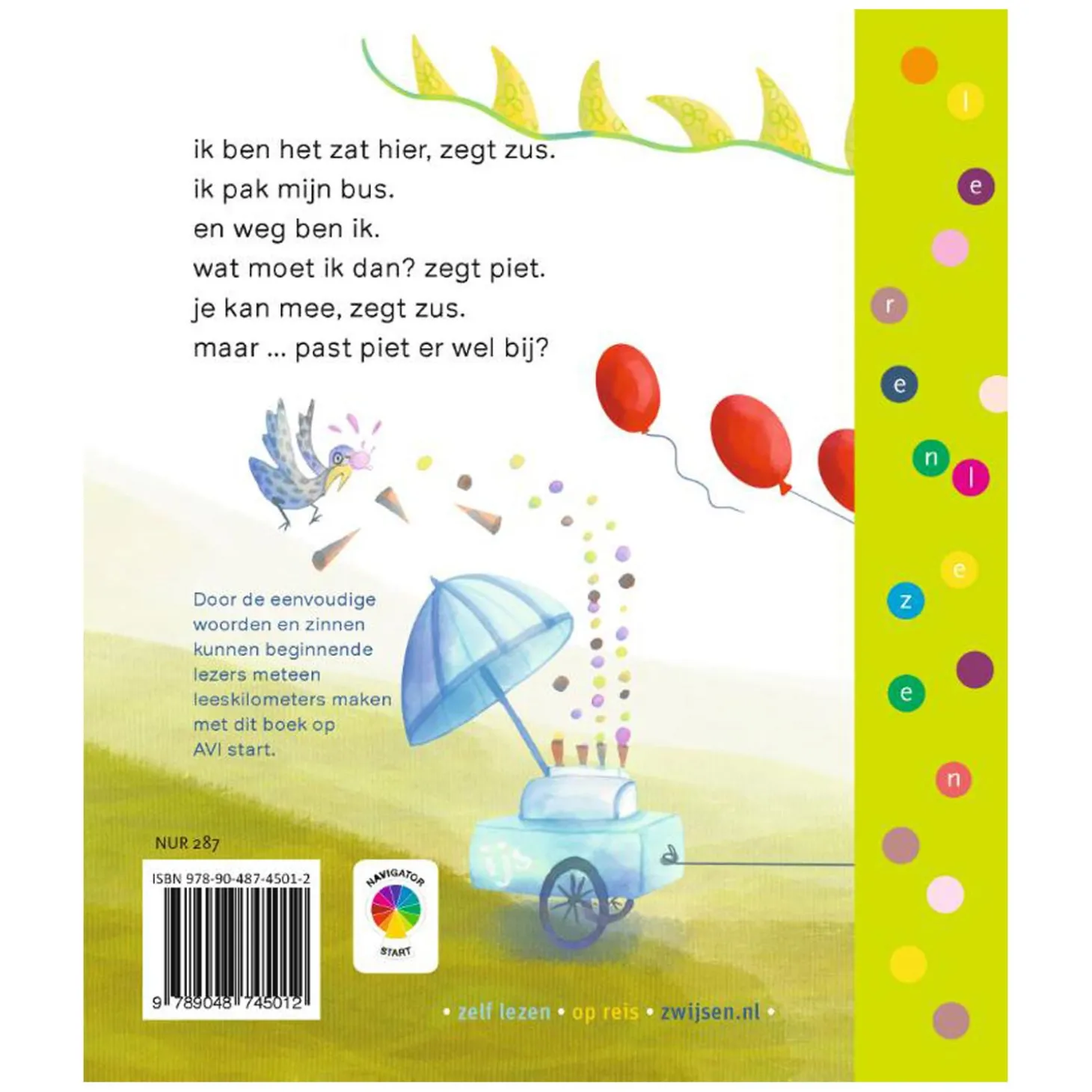 Leren lezen - de bus van zus (AVI-Start)