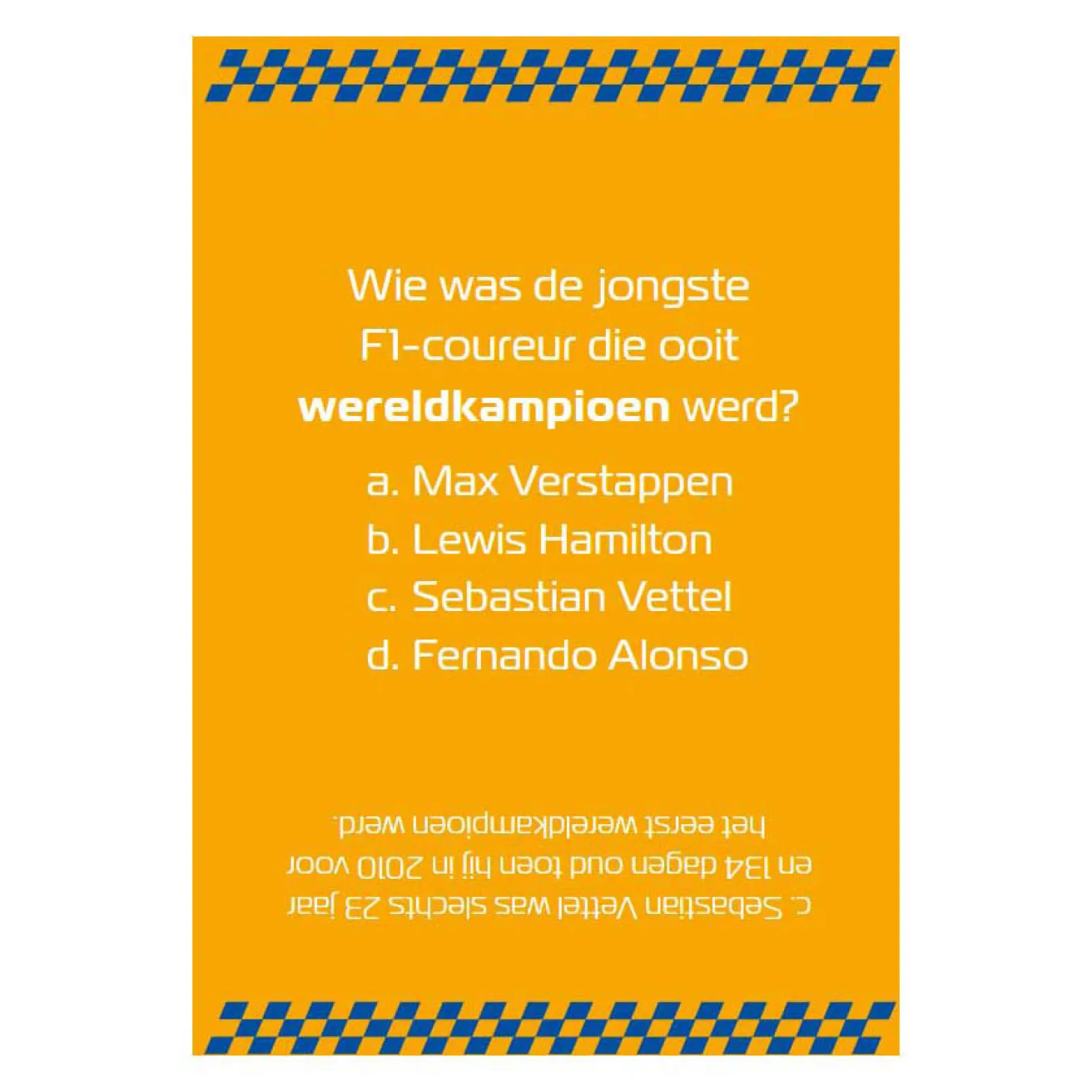 Let's Quiz! - Formule 1
