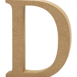 Letter D MDF 13cm, 1st.