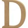 Letter D MDF 8cm, 1st.