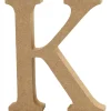 Letter K MDF 8cm, 1st.
