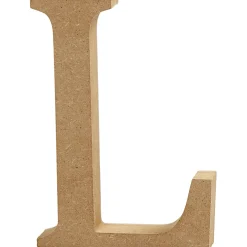 Letter L MDF 13cm, 1st.