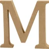 Letter M MDF 8cm, 1st.