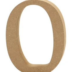 Letter O MDF 8cm, 1st.