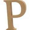 Letter P MDF 13cm, 1st.
