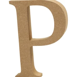 Letter P MDF 13cm, 1st.