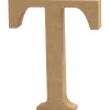 Letter T MDF 13cm, 1st.