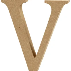 Letter V MDF 8cm, 1st.