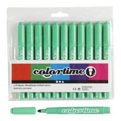 Lichtgroene Jumbo Stiften, 12st.