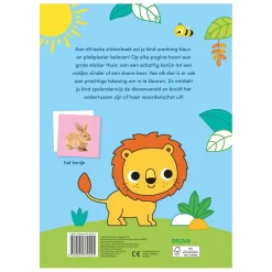 Lieve Dieren Kleur- en Stickerboek - 3-5 Jaar