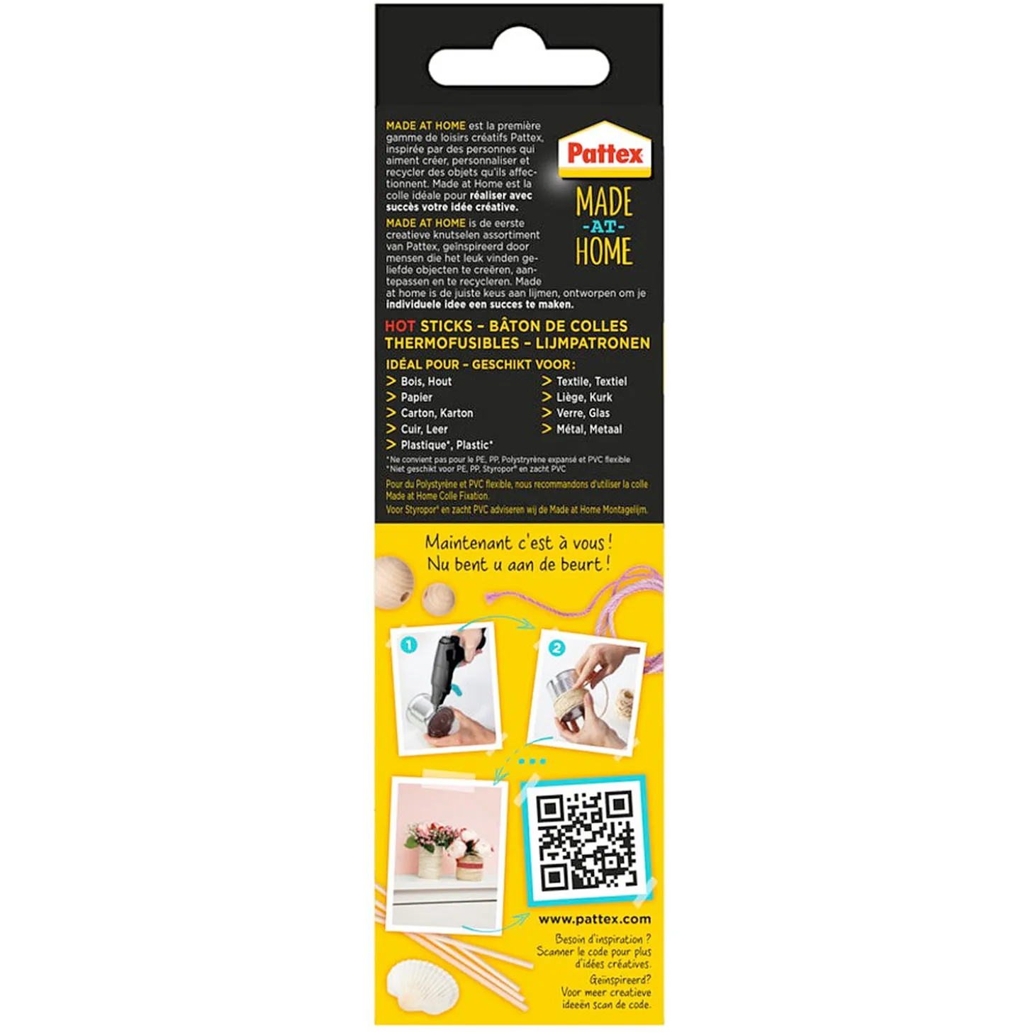 Lijmpistool patroon Pattex hobby, Ø 11mm