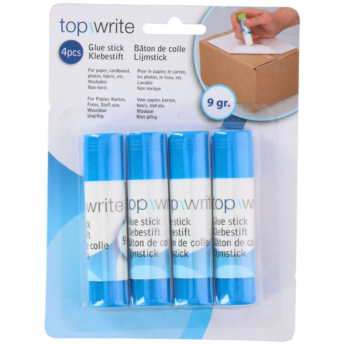 Lijmstiften 9 gram, 4st.