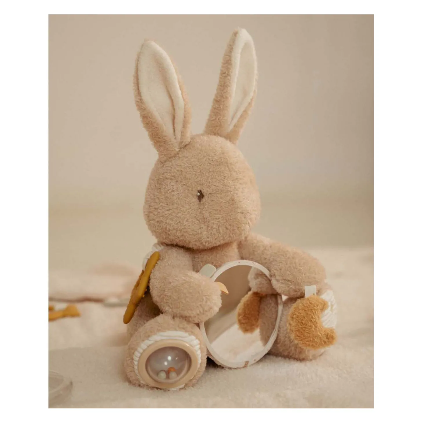 Little Dutch Activiteiten Knuffel - Baby Bunny