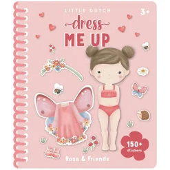 Little Dutch Dress me up Stickerboek - Rosa & Vrienden