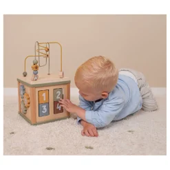 Little Dutch Houten Activiteitenkubus Little Farm FSC