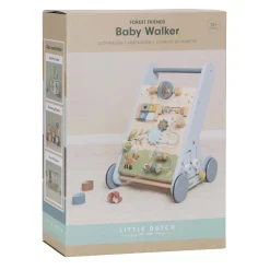 Little Dutch Houten Activiteiten Loopwagen Forest Friends FSC