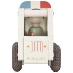 Little Dutch Houten Ambulance met Poppetje FSC