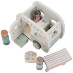 Little Dutch Houten Auto met Caravan Speelset FSC